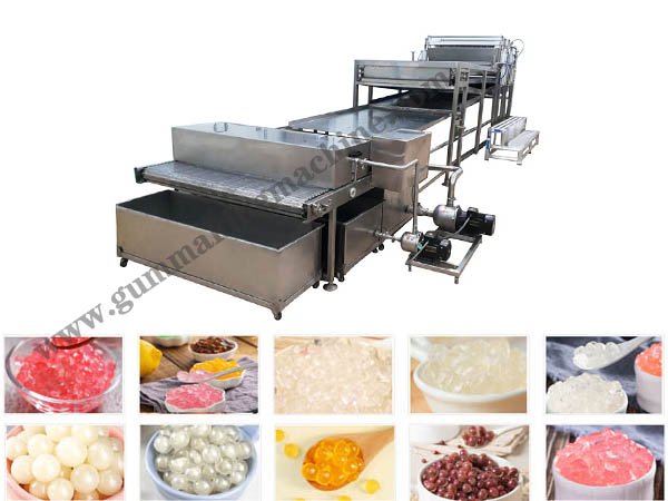 Crystal agar ball making machine